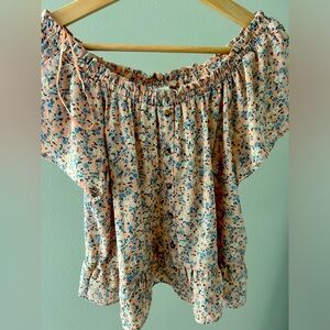 Women medium size floral shirt